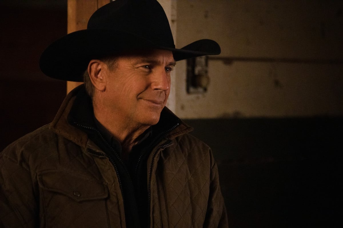 Kevin Costner in character as John Dutton in Yellowstone