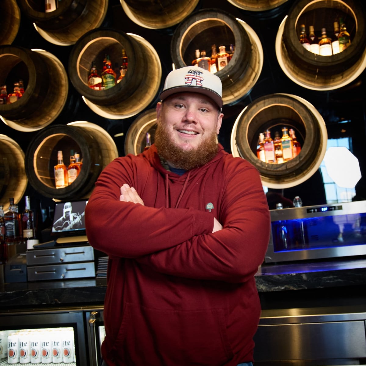 Luke Combs visiting The Still in Category 10