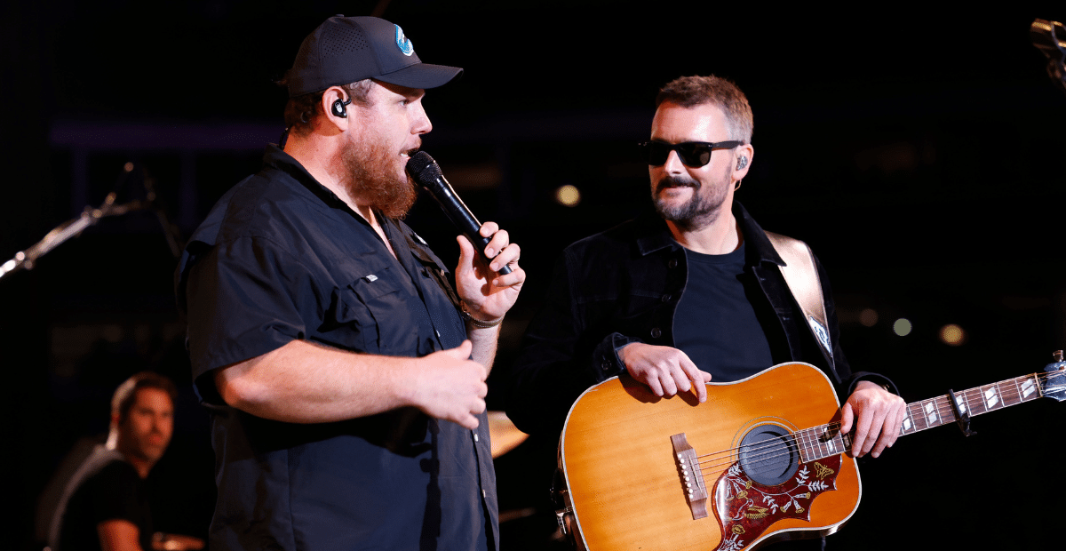 Luke Combs and Eric Church