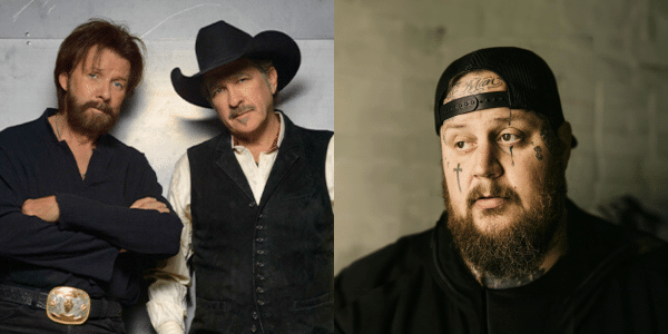 Side by side of Brooks & Dunn and Jelly Roll