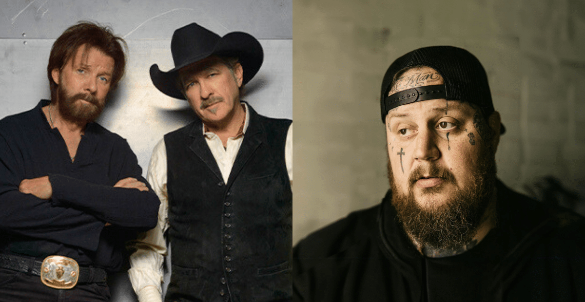 Side by side of Brooks & Dunn and Jelly Roll