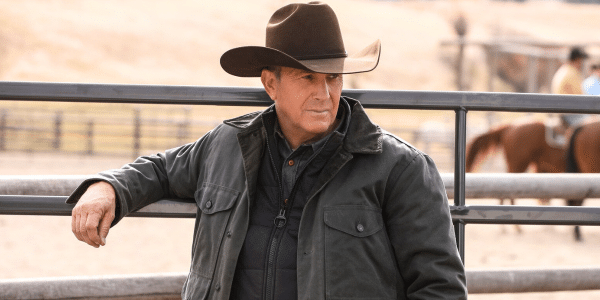 Kevin Costner reacts to John Dutton's fate on Yellowstone