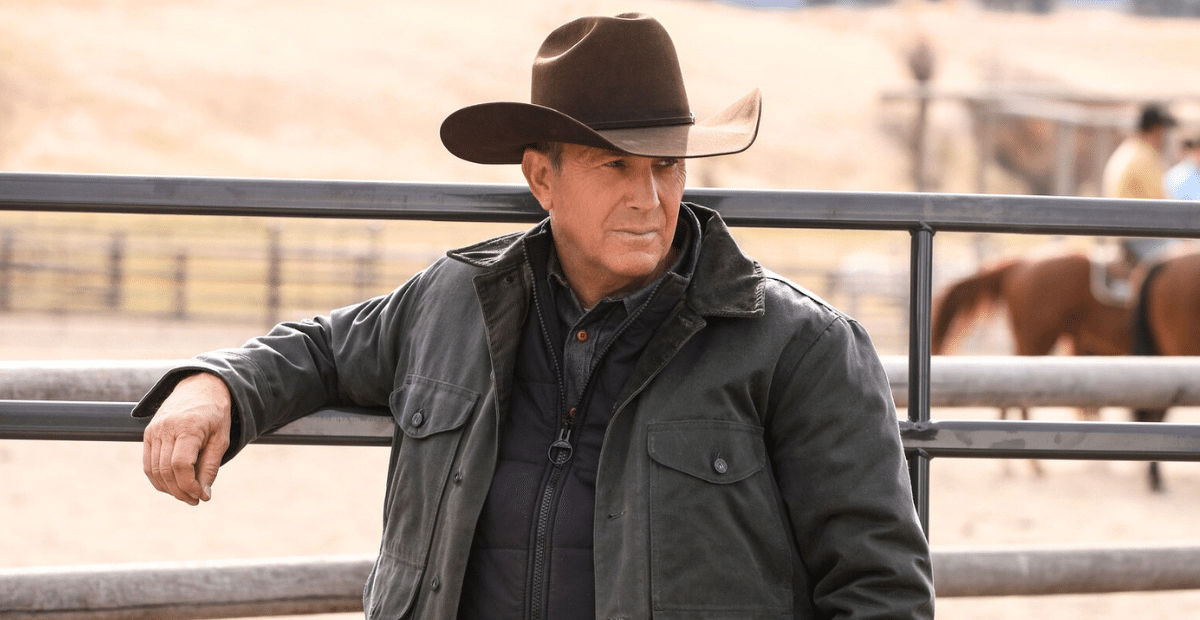 Kevin Costner reacts to John Dutton's fate on Yellowstone