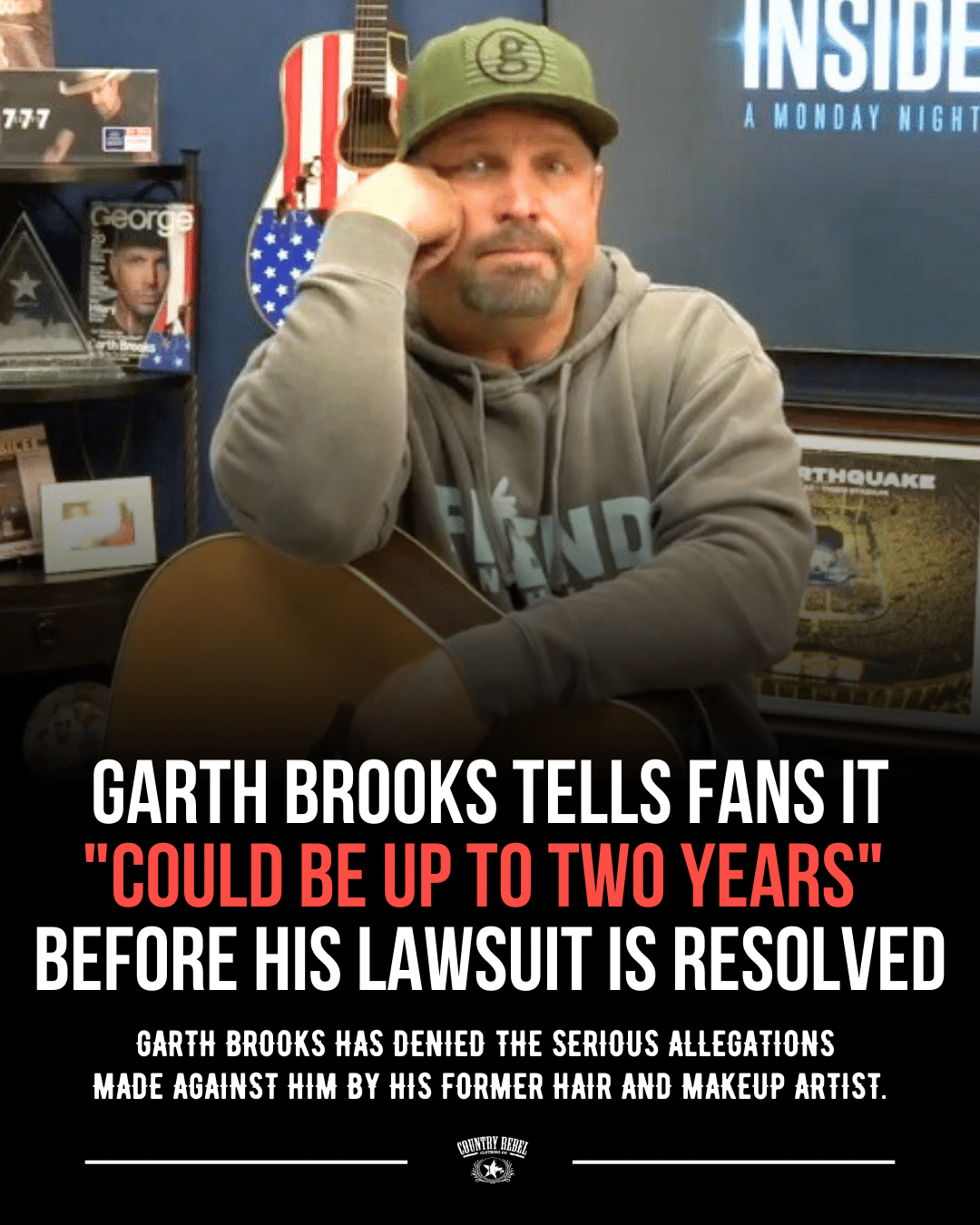 Garth Brooks is in the midst of a legal battle