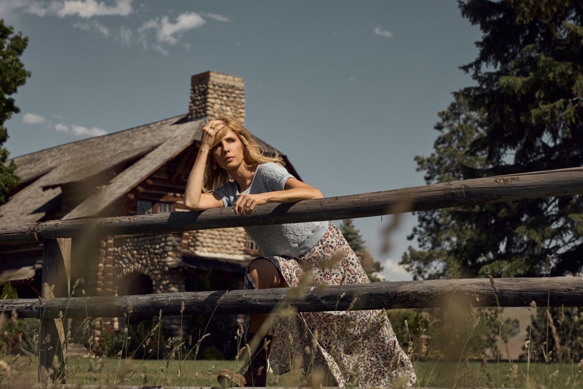 Kelly Reilly as Beth Dutton in "Yellowstone."