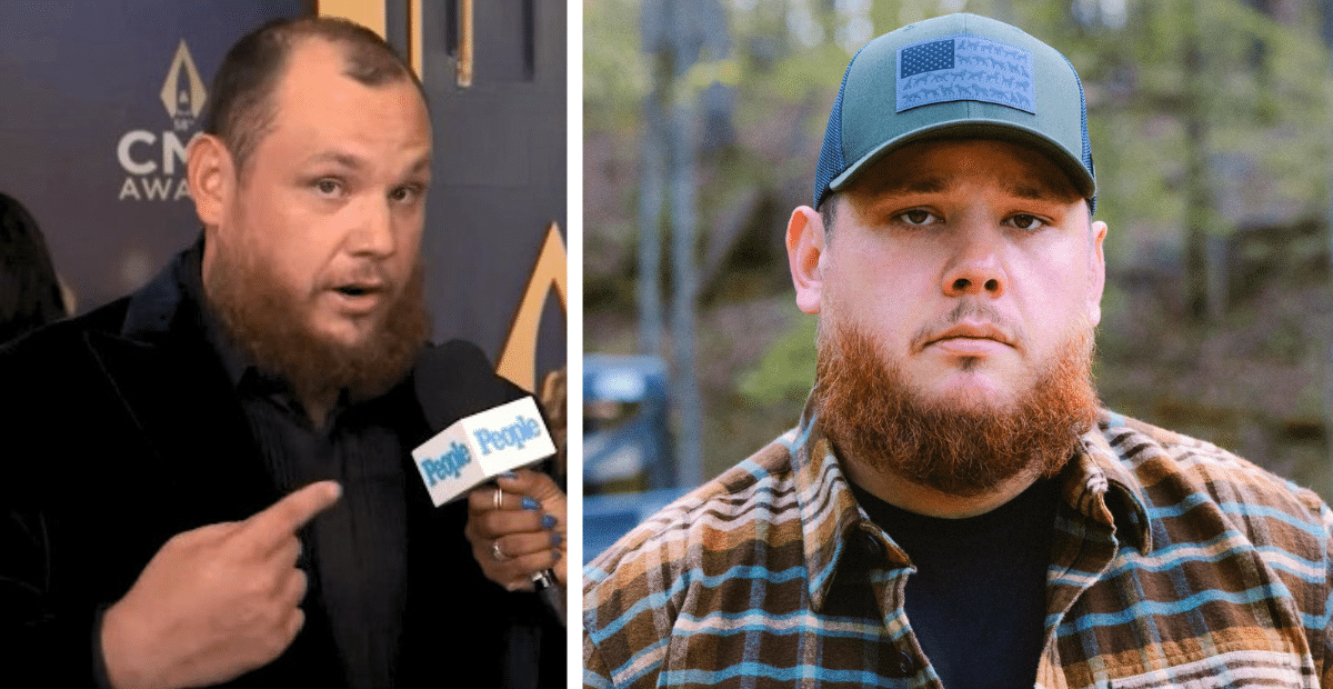 Luke Combs had a hilarious response to being named the world's sexiest 34-year-old man