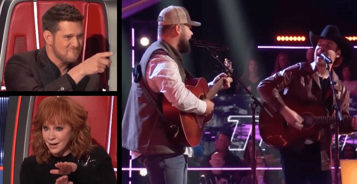 Tate Renner & Tanner Frick sing "Need a Favor" during the "Voice" battles