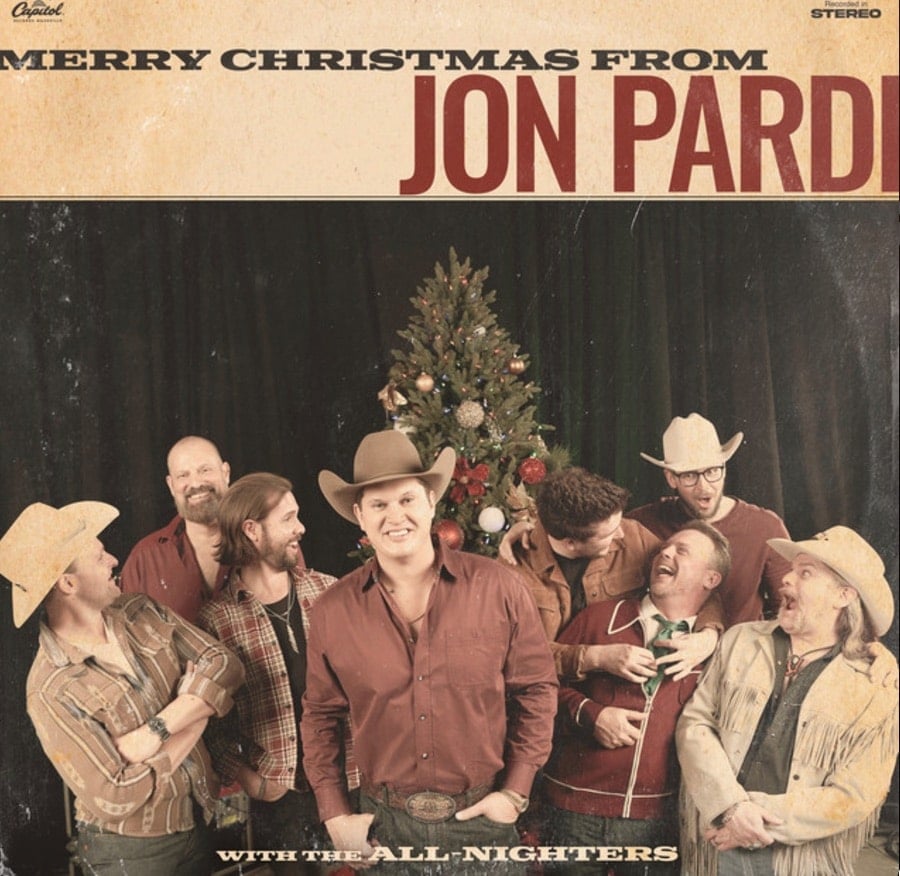 Album artwork for "Merry Christmas from Jon Pardi"