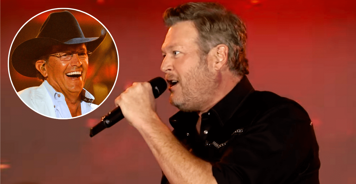 Blake Shelton George Strait New Year's Performance of 'Texas'