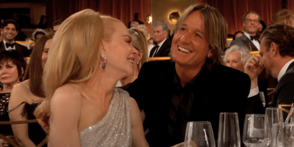 Keith Urban and Nicole Kidman attend the Golden Globe Awards