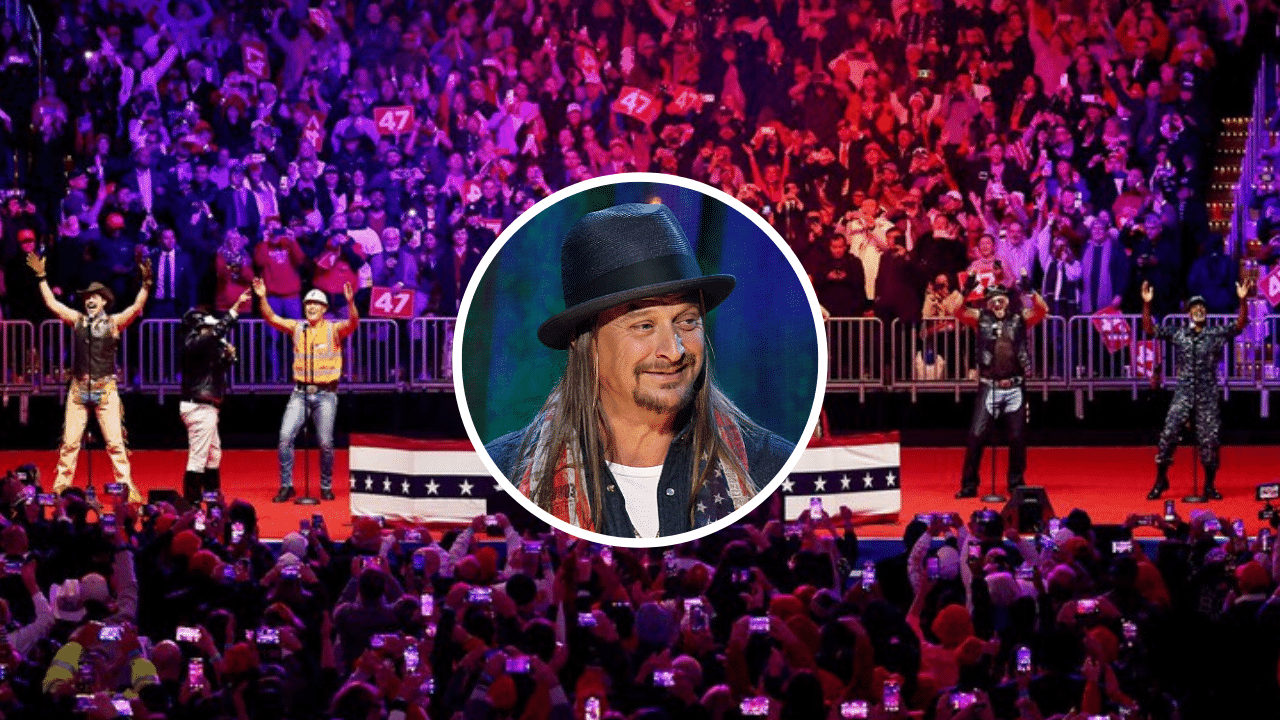 Kid Rock and The Village People at Trump's Inaugural Celebrations