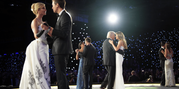 The Trump family dances at the Liberty Ball