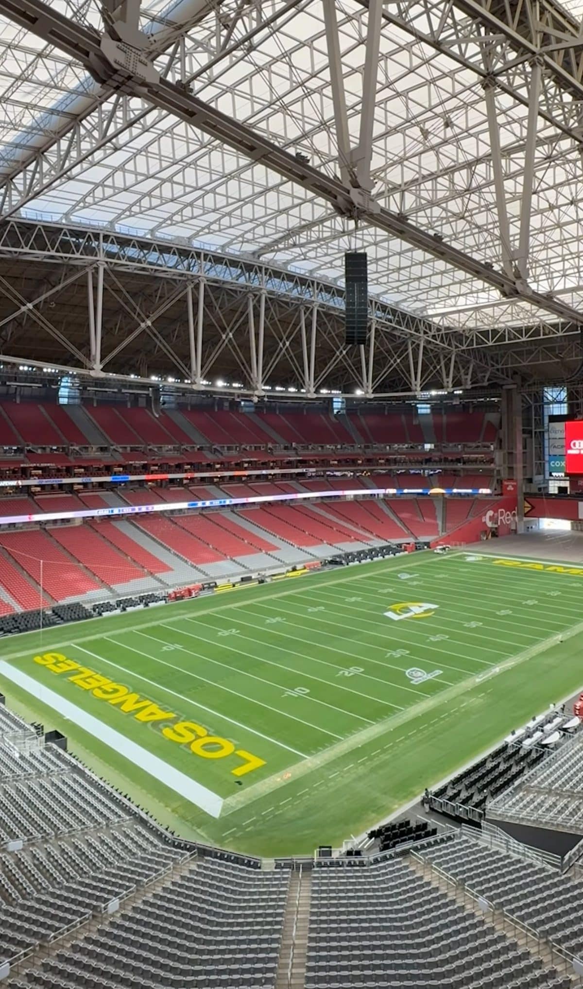 AZ Cardinals changing the field to be used by the LA Rams