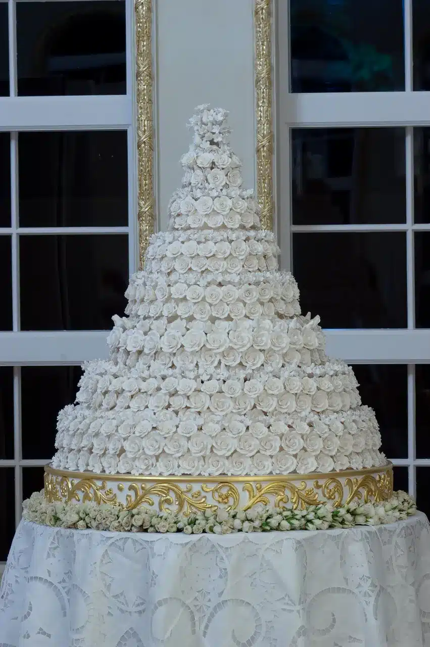 Donald and Melania Trump's wedding cake