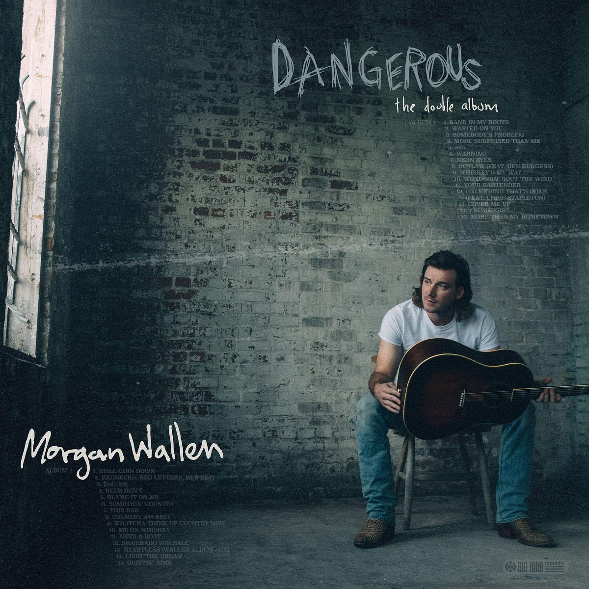 Morgan Wallen's Dangerous album cover 