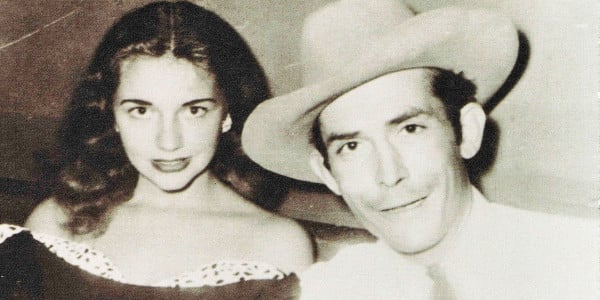 Billie Jean Horton and her husband Hank Williams