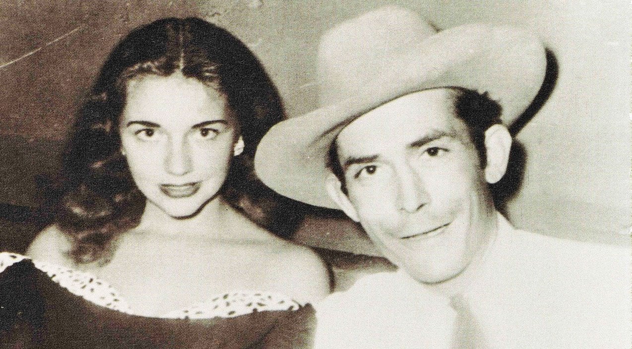 Billie Jean Horton and her husband Hank Williams