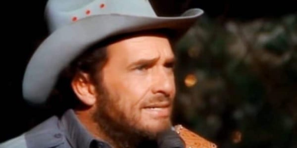 Merle Haggard sings "If We Make It Through December" in 1985