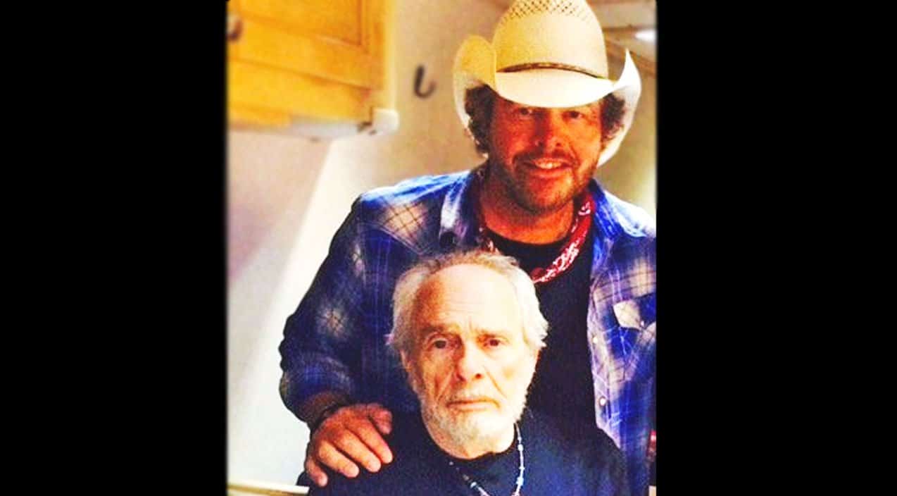 Toby Keith helped Merle Haggard through one of his final shows