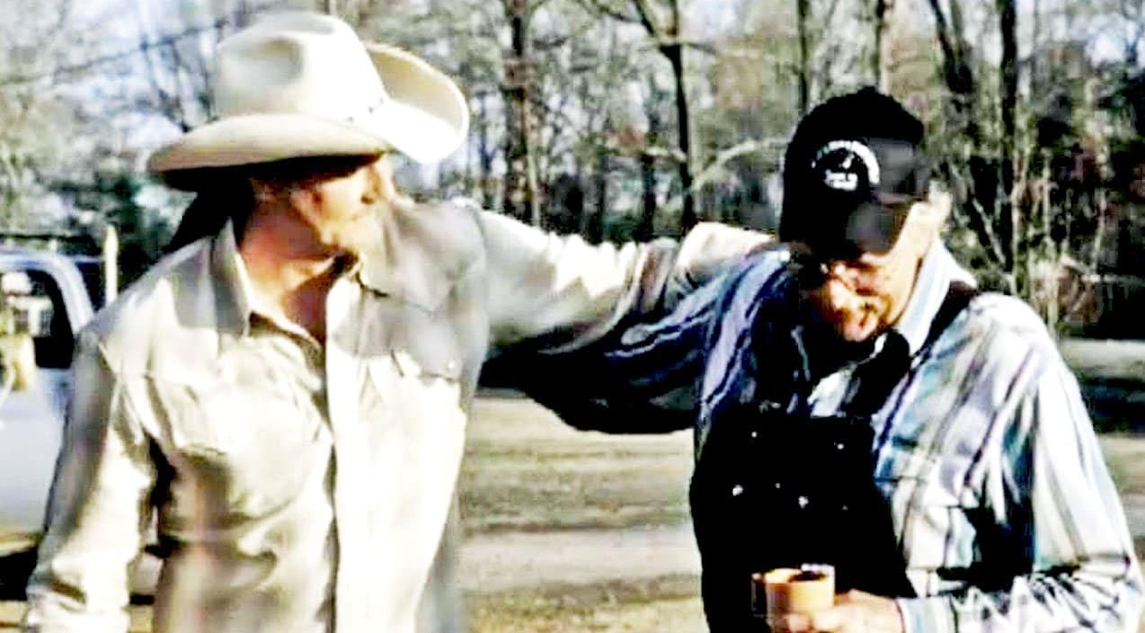 Trace Adkins in the music video for "You're Gonna Miss This"