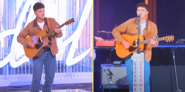 17-year-old Bryson Quick auditioning for American Idol, and on stage at the Grand Ole Opry