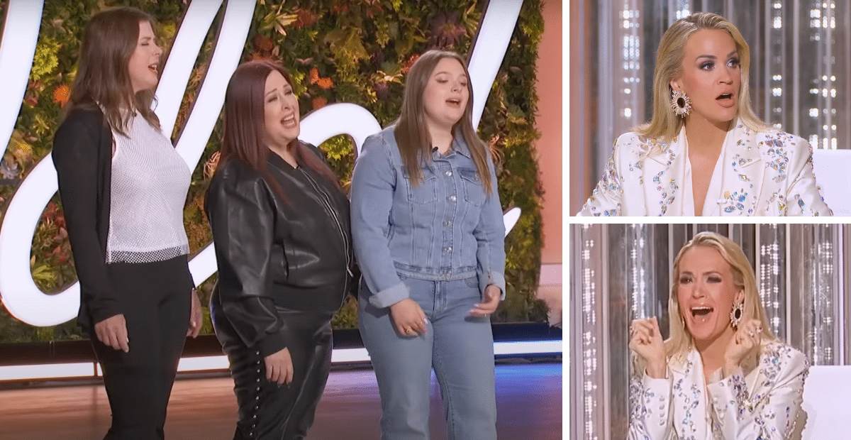 Wendy Wilson and Carnie Wilson of Wilson Phillips joined Carnie's daughter for her American Idol audition.