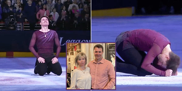 Maxim Naumov performs a tribute to his late parents at Legacy on Ice