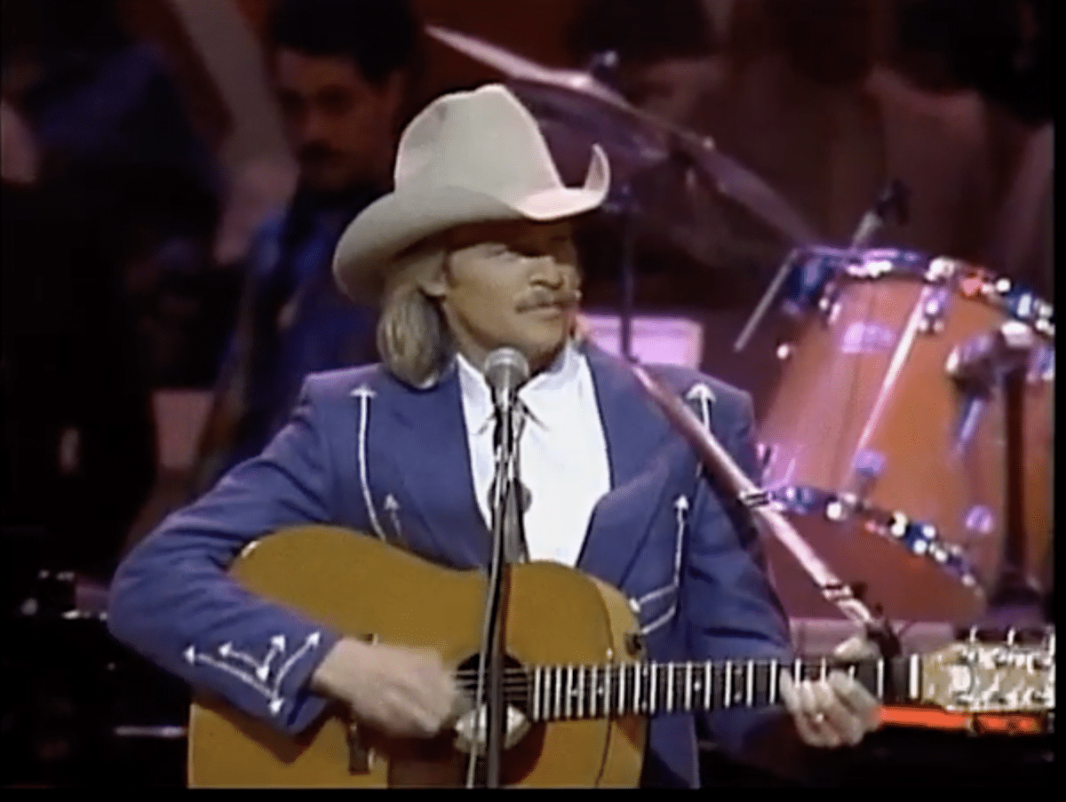 Alan Jackson sang "Here In the Real World" for his Grand Ole Opry debut in 1990.