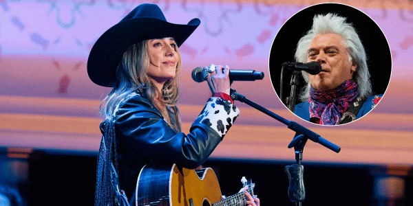 Lainey Wilson and Marty Stuart at the Ryman Auditorium