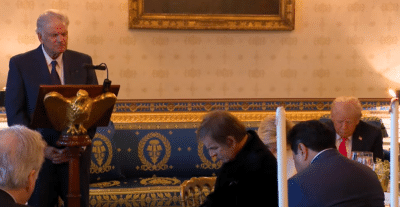 Faith Leaders Join President Trump At White House Prayer Service