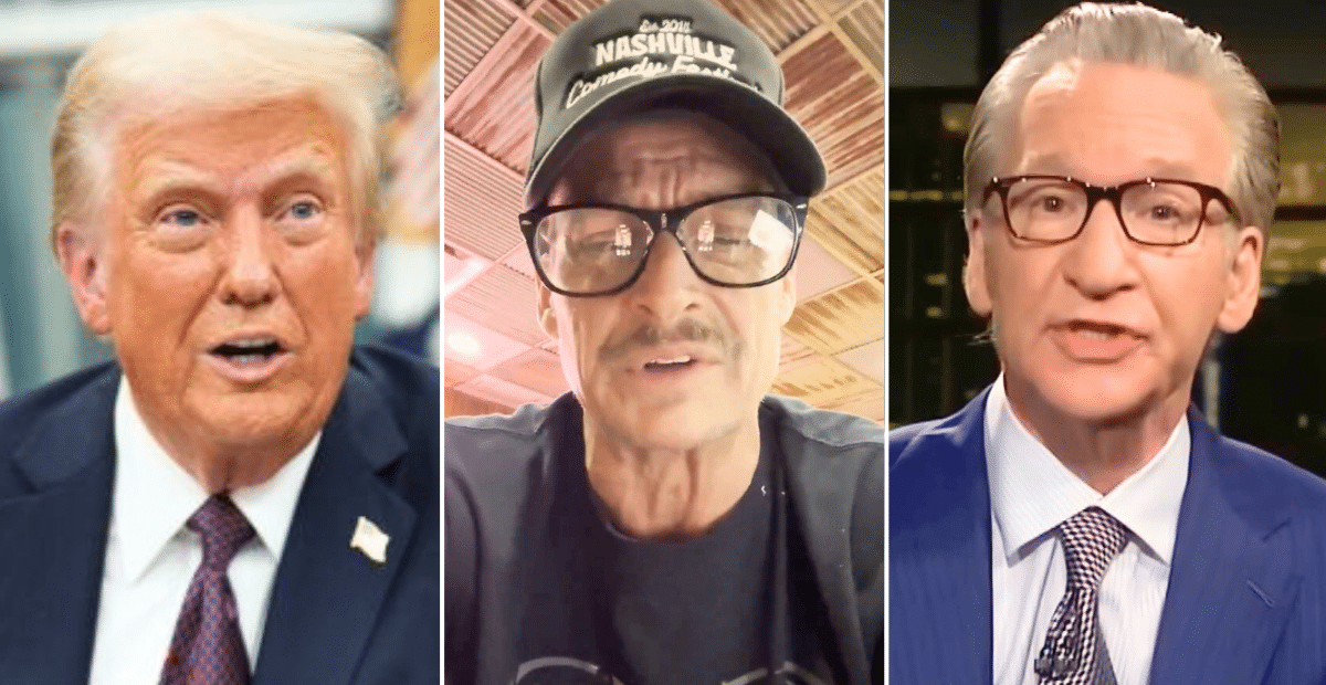 Kid Rock, a conservative; and Bill Maher, a liberal, recently met with President Donald Trump at the White House.