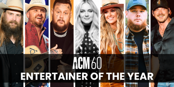 Chris Stapleton, Cody Johnson, Jelly Roll, Kelsea Ballerini, Lainey Wilson, Luke Combs,