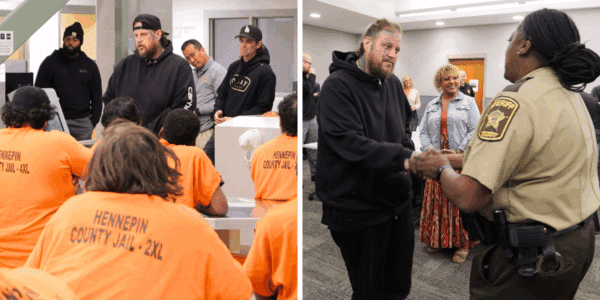 Jelly Roll visits Hennepin County Jail