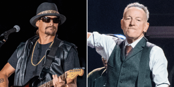 Bruce Springsteen spoke out against Donald Trump, eliciting a response from Kid Rock