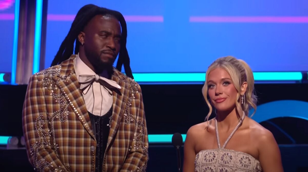Shaboozey seemingly disagrees with Megan Moroney during the AMAs on Monday night (May 26).