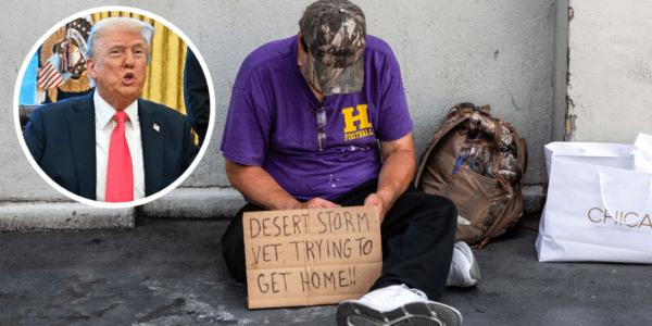 President Trump signed an executive order on May 9 to create a national center for homeless veterans.