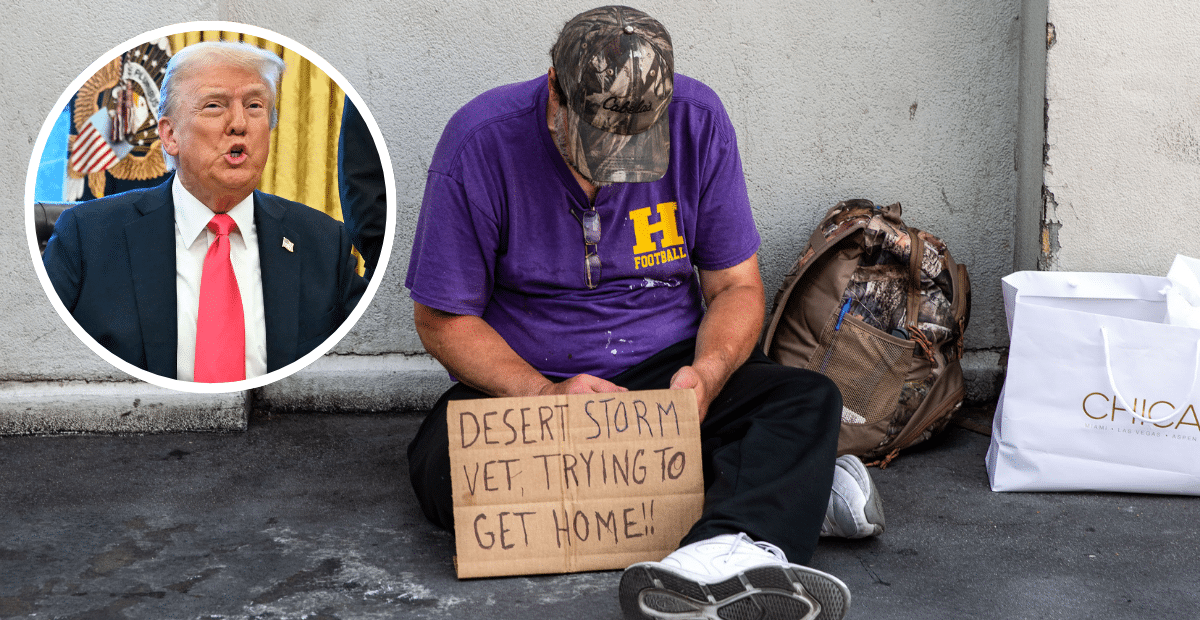 President Trump signed an executive order on May 9 to create a national center for homeless veterans.