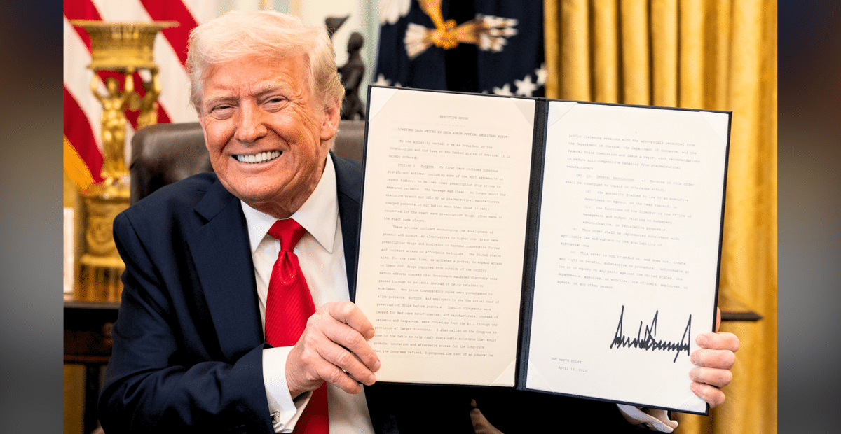 On May 12, President Trump will sign an executive order to immediately lower prescription drug costs.