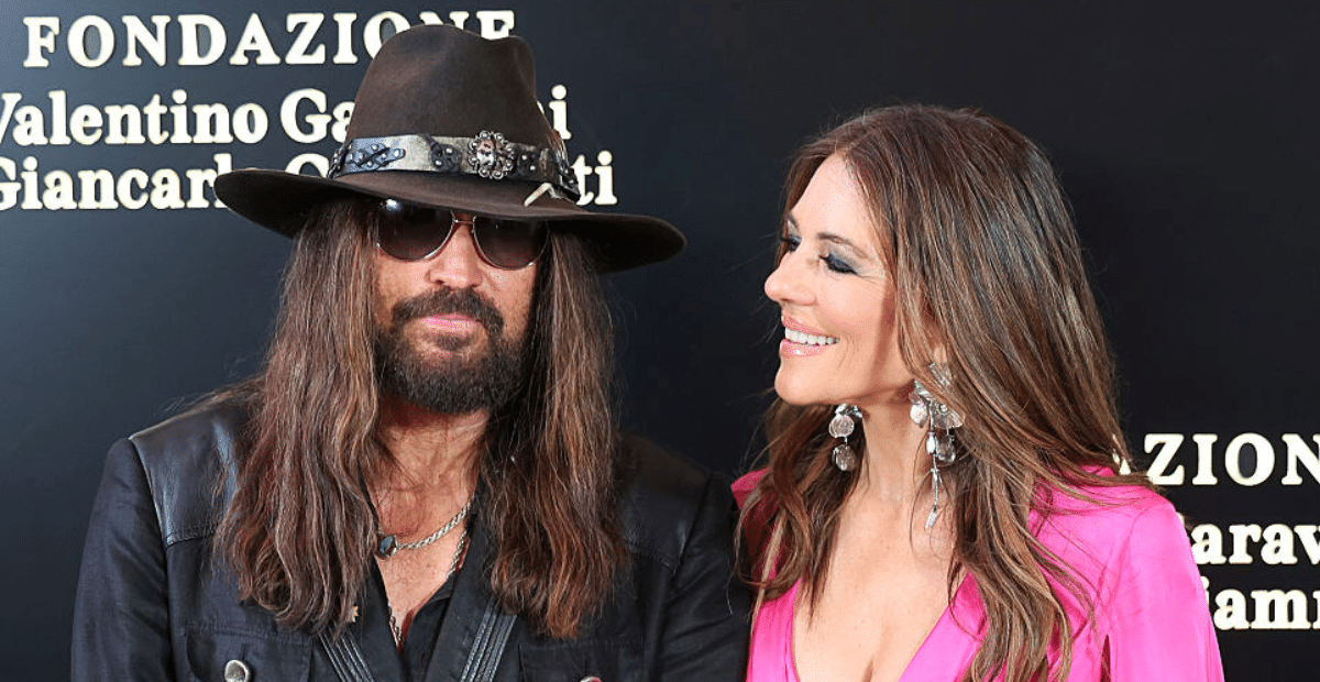 billy ray cyrus and elizabeth hurley