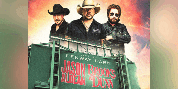 Jason Aldean and Brooks and Dunn Fenway Park concert advertisement