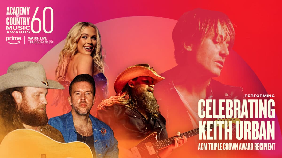 Megan Moroney, Brothers Osborne, and Chris Stapleton honored Triple Crown recipient Keith Urban during the ACM Awards.