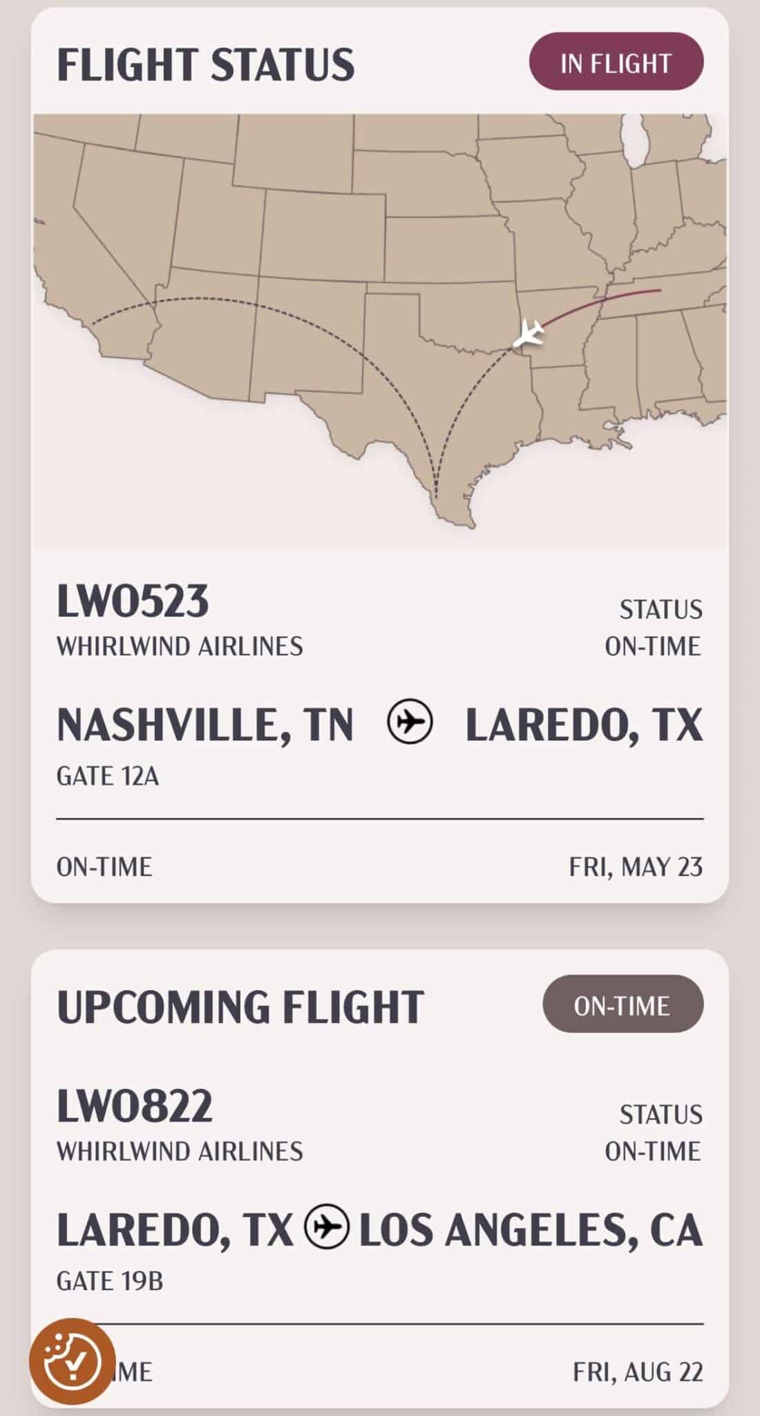 Lainey Wilson shared this "Flight Tracker" teasing two new releases.