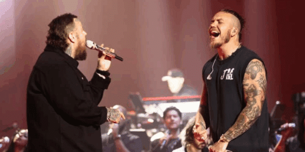 Brandon Lake And Jelly Roll Perform