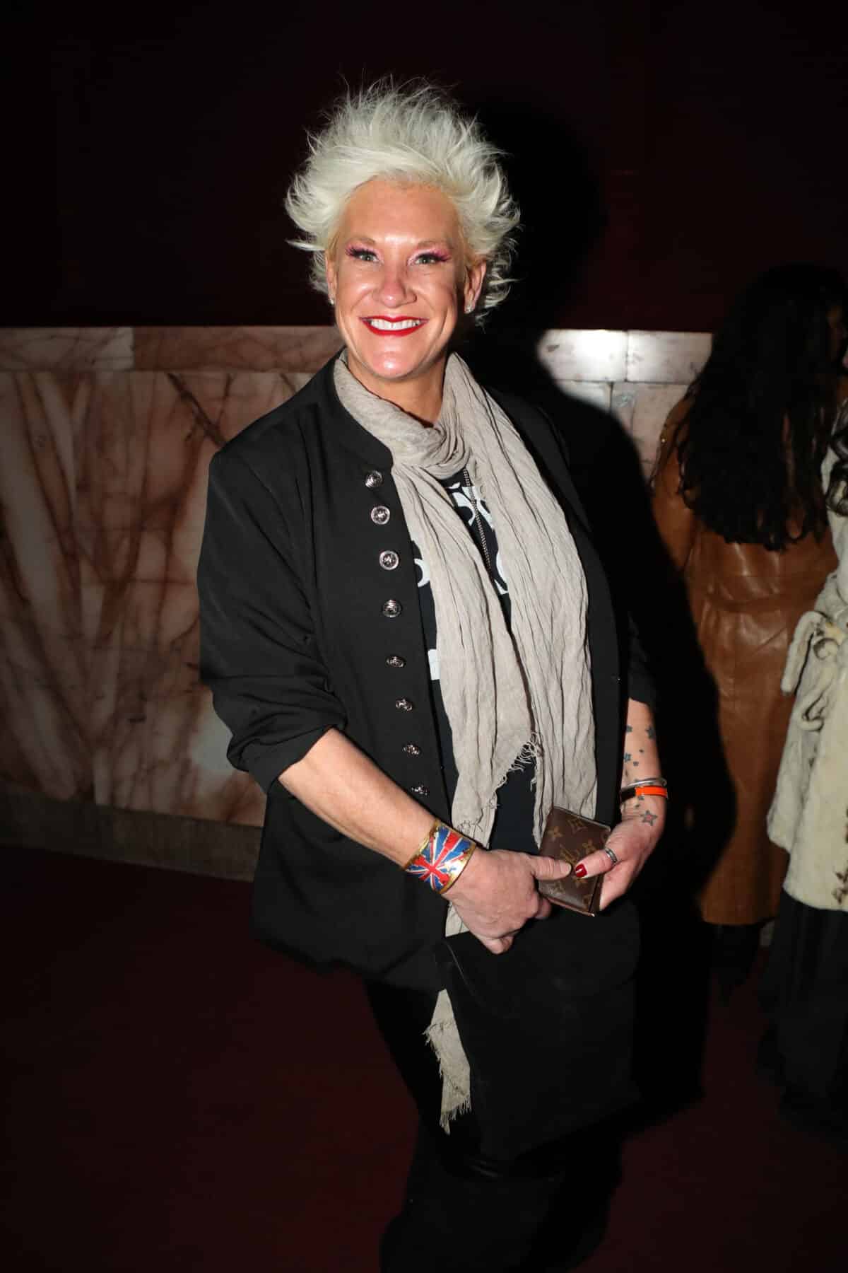 NEW YORK, NEW YORK - MARCH 18: Chef Anne Burrell attends CQ3 The Harlem Renaissance With DJ D-Nice presented by The Apollo on March 18, 2023 in New York City