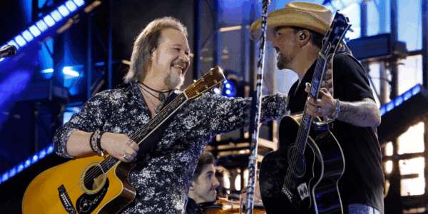 Jason Aldean Brought Out Travis Tritt At CMA Fest