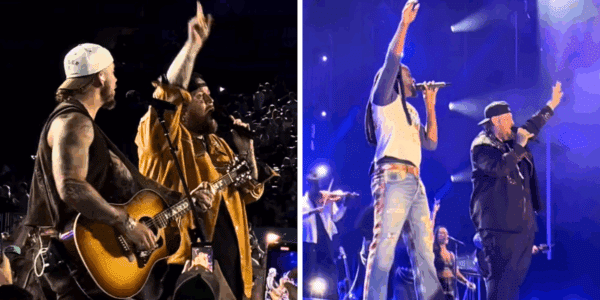 Jelly Roll Sings with Shaboozey and Brandon Lake at CMA Fest
