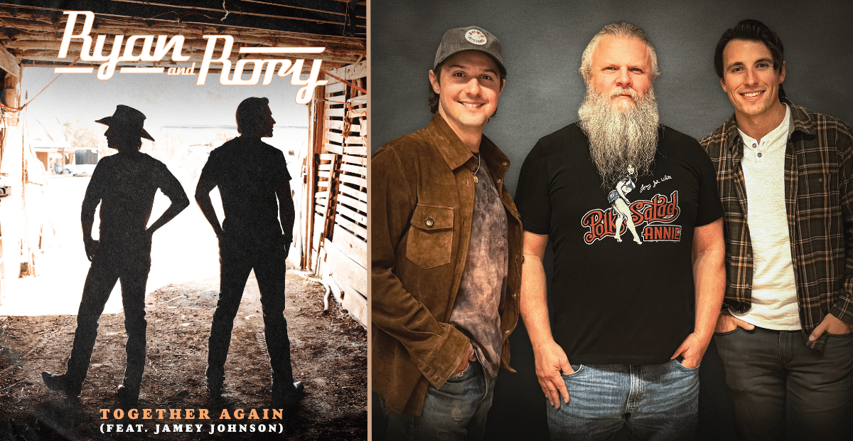 Country duo Ryan and Rory release "Together Again" with Jamey Johnson