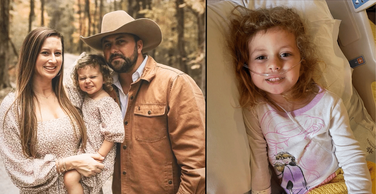 Tyler Farr with his family