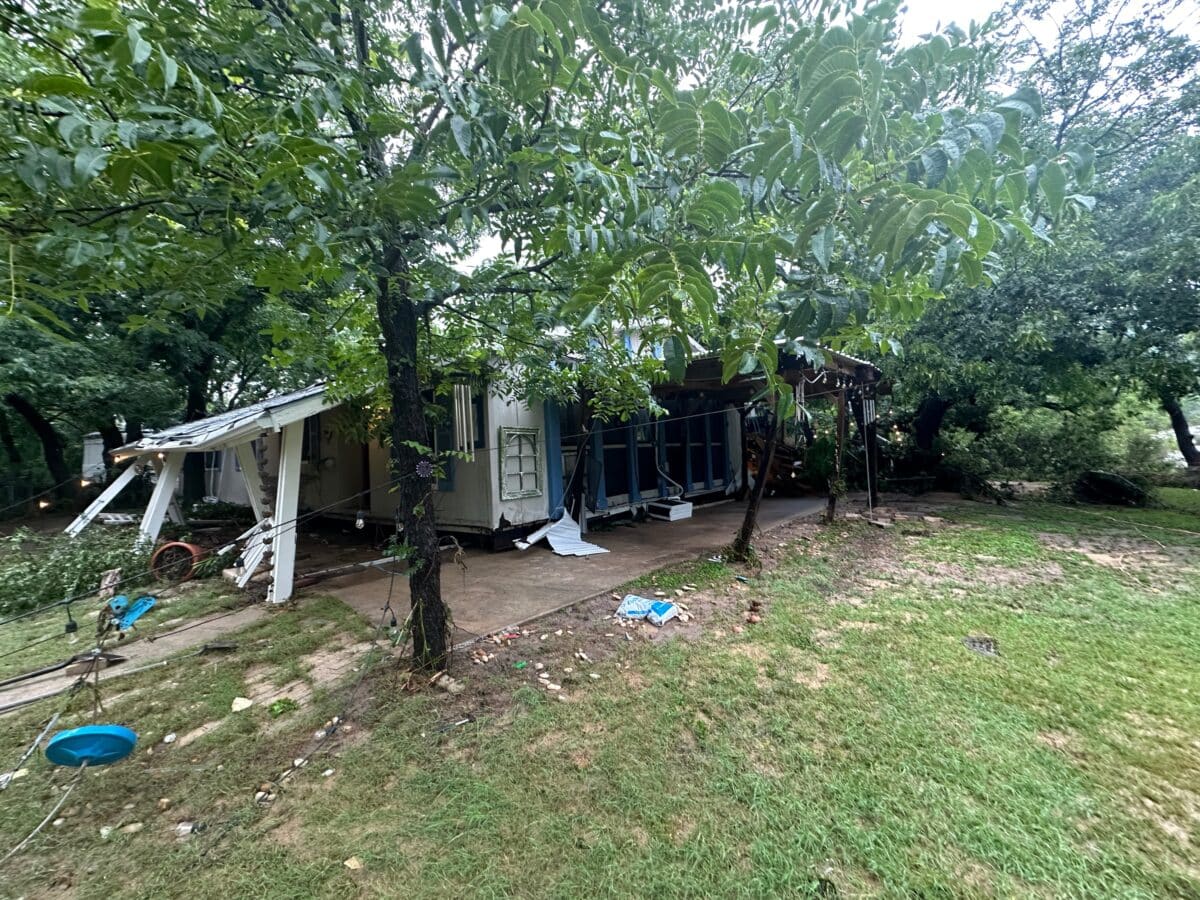 home devastated by texas floods