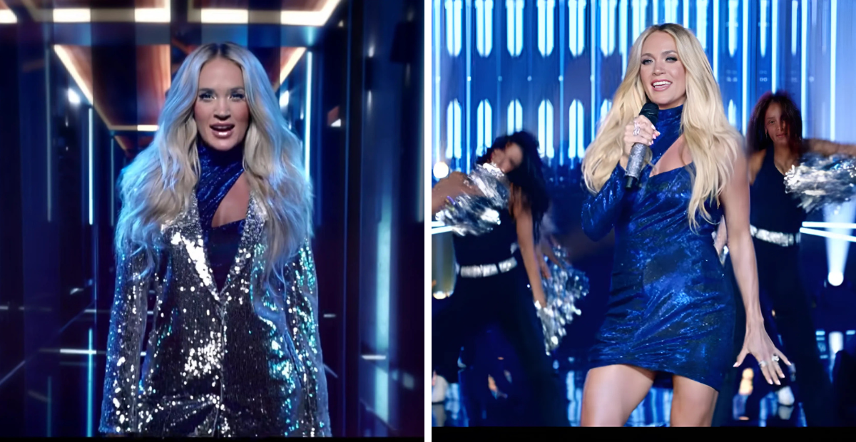 Carrie Underwood returned to sing the Sunday Night Football anthem for the 13th year